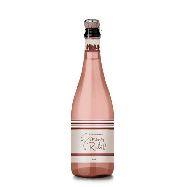Botella de vino Giménez Rilli espumante Rosé 750 ml jac-wine
