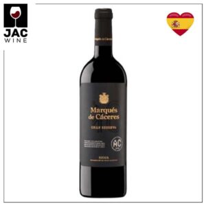Botella-de-Vino-Tinto-Marqués-de-Cáceres-Grand-Reserva-D.O.Ca La Rioja-jacwine
